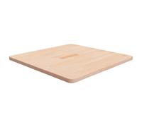 (Brown, 70 x 70 x 2.5 cm (L x W x T)) vidaXL Solid Wood Oak Square Table Top Desktop Multi Colours Brown Multi Sizes