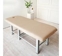 Brown,70x185cm/2.2x6ft,Beauty Massage Bed Cover,Massage Table Cover with Face Hole,Massage Couch Cover Elastic Massage Bed Sheets Beauty Salons SPA Massage Table Sheets