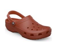 (Brown, 8 (Adults')) Crocs Classic Clog Thermoplastic Rust Clogs