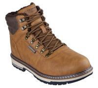 (Brown, 8 (Adults')) Skechers Corado Memphis Men's Wheat Ankle Boots