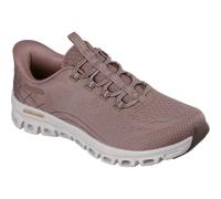 (Brown, 8 (Adults')) Skechers Glide-Step Elevate Amaze Textile Women's Brown Trainers