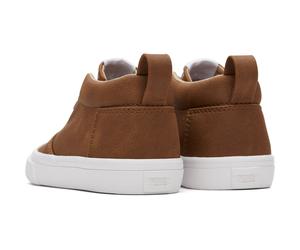 (Brown, 8 (Adults')) TOMS Fenix Polyurethane Boys's Toffee Trainers