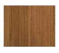 vidaXL Rug Rectangular Brown 80x100 cm Bamboo