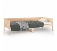 vidaXL Day Bed without Mattress Solid Wood Pine 80x200 cm