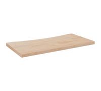 (brown, 80 x 40 x 2.5 cm) vidaXL Desk Top Coffee Table Top Wooden Office Work Desk Top Solid Mango Wood