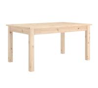 Vidaxl Coffee Table 80X50X40 Cm Solid Wood Pine, Brown
