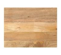 (brown, 80 x 70 x 3.8 cm) vidaXL Table Top Replacement Board Dining Table Top Rectangular Solid Wood