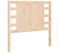 (brown, 81 x 4 x 100 cm) vidaXL Headboard Bedroom Bed Headboard Decorative Bed Header Solid Wood Pine