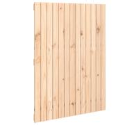 (brown, 82.5 x 3 x 110 cm) vidaXL Solid Wood Pine Wall Headboard Bed Header Multi Colours Multi Sizes