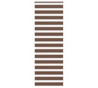 (brown, 85 x 230 cm) vidaXL Zebra Blind Fabric Polyester
