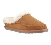 (Brown, 9 (Adults')) Hush Puppies Atticus Suede Men's Tan Slippers