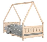 Kids Bed Frame Bedstead Wooden Bed Base Children's Bed Solid Wood Pine vidaXL