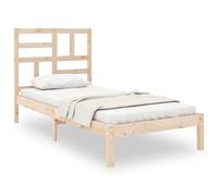 (brown, 90 x 200 cm) vidaXL Solid Wood Bed Frame Home Wooden Bedstead Bed Base Multi Colours/Sizes