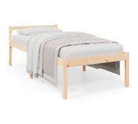 (brown, 90 x 200 cm) vidaXL Solid Wood Pine Bed Frame Bed Base Frame Multi Colours Multi Sizes