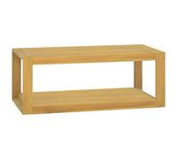 vidaXL Wall-mounted Bathroom Cabinet 90x45x35 cm Solid Wood Teak