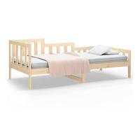 (Brown, 90x190 cm) vidaXL Solid Wood Pine Day Bed Sleepover Guest Sofa Bed Multi Colours/Sizes