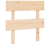 (brown, 93.5 x 3 x 81 cm) vidaXL Solid Wood Pine Bed Headboard Wooden Bed Header Multi Colours/Sizes