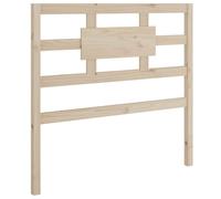 (brown, 95.5 x 4 x 100 cm) vidaXL Solid Wood Pine Bed Headboard Wooden Bed Header Multi Colours/Sizes