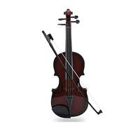 Brown Acoustic Violin Kids Violin Practical Musical Instruments Early Education Playing Violin