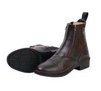 Dublin Evolution Double Zip Front Paddock Boots, Brown, Adults 6