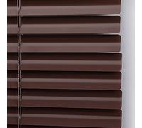 Brown Aluminum Venetian BlindsBlackout Roller Shades for Bathroom & Office Perfect for Outdoor Patio & Porch Multiple Widths Available for Custom Fit
