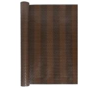 (brown and black, 400 x 100 cm) vidaXL Balcony Screen Privacy Screen Outdoor Garden Fence Screen Poly Rattan