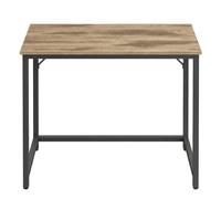 (Brown and Black) Computer Desk, for Home Study, Bedroom, 100 x 50 x 76 cm