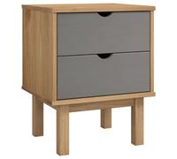Solid Wood Pine Bedside Cabinet Nightstand End Table Multi Colours
