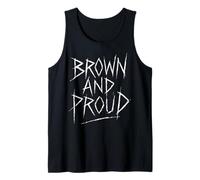 Brown and Proud Mexican Raza Chicano Punk Rock Immigration Tank Top