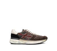 Brown and Red Trainers Stylish Comfort - male - Premiata - Sneakers - Brown - 9 UK - Shoes 9 UK