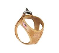 Brown Apple Leather Dog Harness by Curli, Medium: 17.05 to 19.29-in Chest