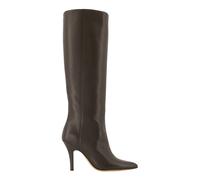 Brown Architype Leather Boots - female - MM6 Maison Margiela - High Boots - Brown - 5 UK - Shoes 5 UK
