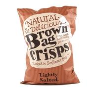 Brown Bag Crisps Lightly Salted 150 g (Pack of 10)