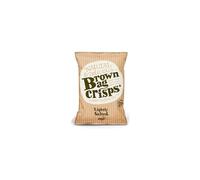 Brown bag crisps Lightly Salted 150g (Pack of 10)
