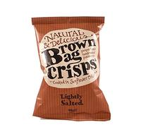 Brown Bag Crisps | Lightly Salted | 2 x 20 x 40g