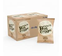 Brown Bag Crisps Lightly Salted 20 x 40g