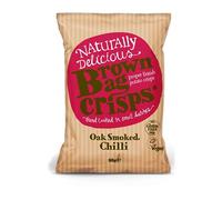 Brown Bag Crisps Oak Smoked Chilli 40 g (Pack of 20)