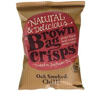 Brown Bag Crisps Oak Smoked Chilli 40 g (Pack of 20)
