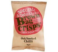 Brown Bag Crisps Oak Smoked Chilli (40g x 20)