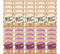 Brown Bag Retail Lightly Salted Crisps and Smoked Bacon Crisps (2 Boxes)