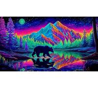 brown-bear 1000 Piece Jigsaw Puzzles for Adults Family Challenge Toys Jigsaw Puzzle Home Decors for Family Decorations 38x26cm/1000pcs