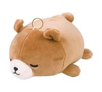 Brown Bear Cookie key ring Brown