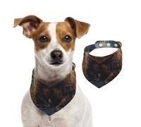 Brown Bear Dog Bandana for Small Medium Large Dogs, Cat Dogs Kerchief Triangle Bibs Scarf for Girl Or Boy