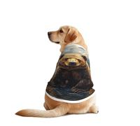 Brown Bear Dog Shirt for Large & Medium Dogs - Mesh Breathable Pet T-Shirts, Perfect for Daily Wear and Special Occasions