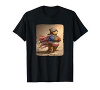 Brown Bear Military Costume for America Battlefield Lovers T-Shirt