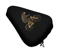 Brown Bear Rider Waterproof Bike Seat Cover Protective Saddle Covers Great Gift for Exercise Lover