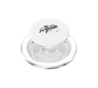 Brown Bear Wild Animal Predator Grizzly Bear PopSockets PopGrip for MagSafe