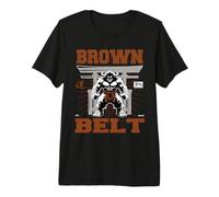 Brown Belt: On the Way to Championship! Premium T-Shirt