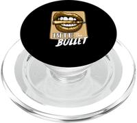 Brown Bite The Bullet Brown Graphic PopSockets PopGrip for MagSafe