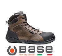 Brown Black Safety boots work Anti odor metal free 200 joule toe cap Base B0610